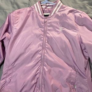 Women’s purple bomber jacket